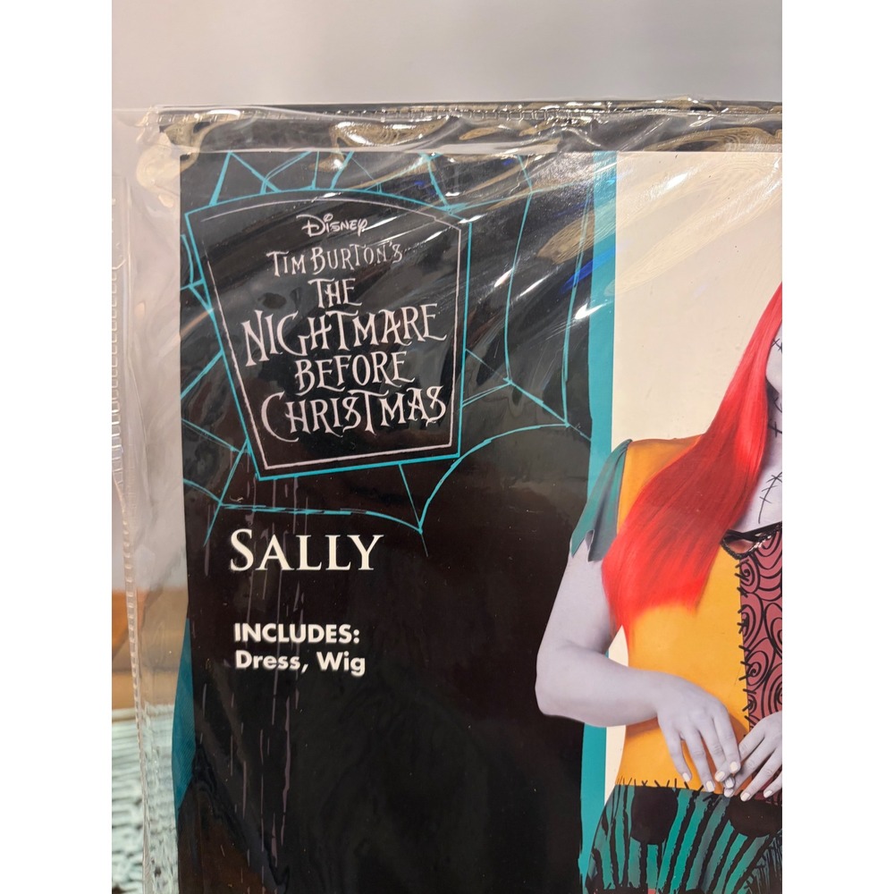 Sally - Nightmare Before Christmas - Spirit Halloween Costume - plus 1X new - Picture 2 of 3